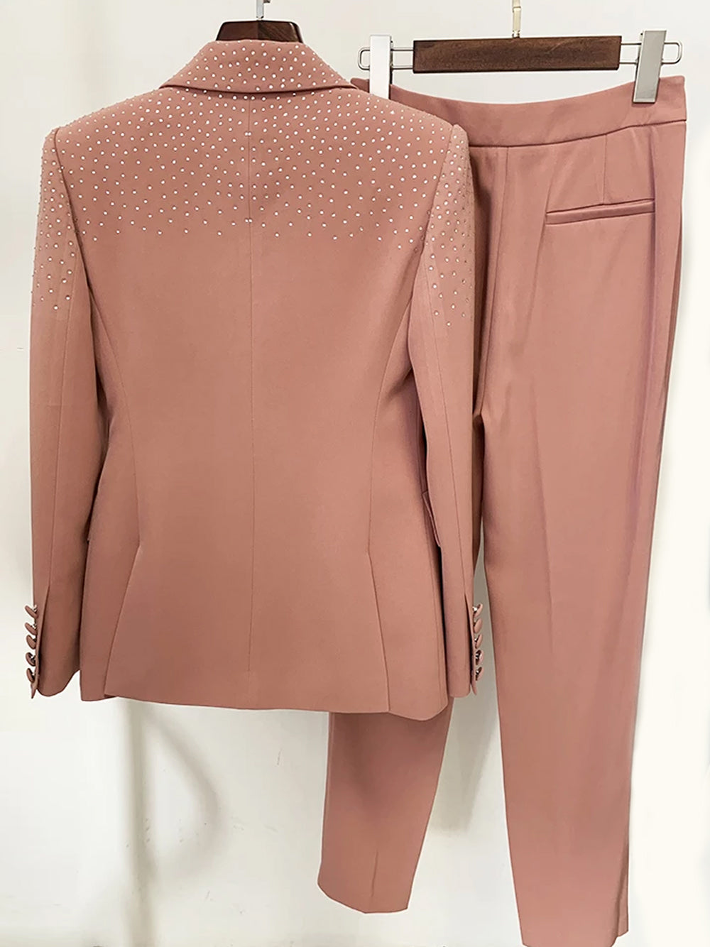 OTRA Blazer & pants Set in Coral