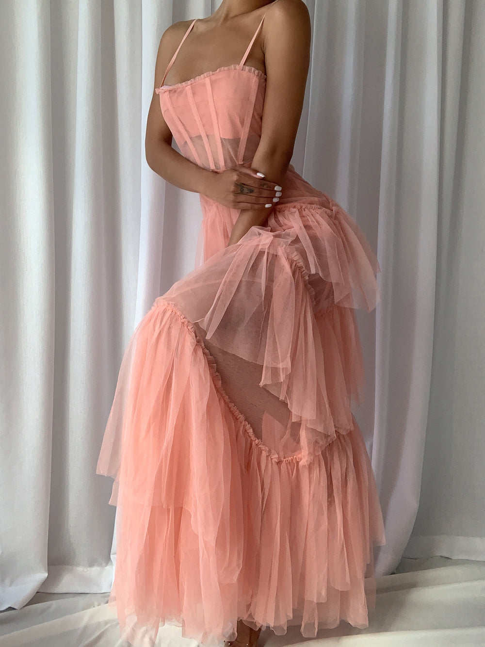 DIDA Tüllkleid in Rosa