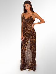 CATALINA Leopard Dress