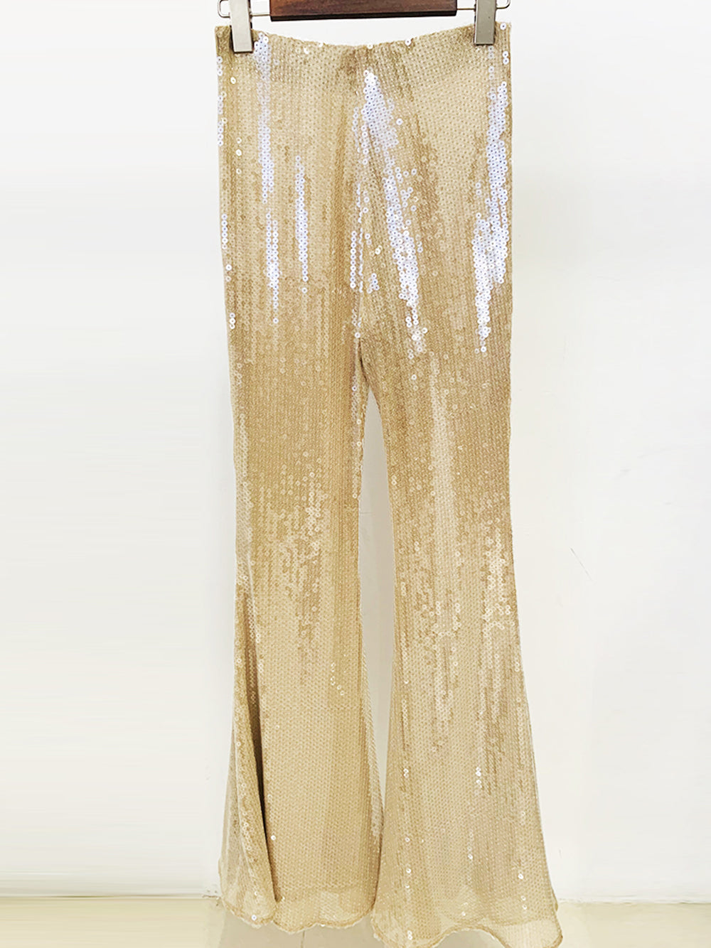 SEKA Sequin Flared Trousers