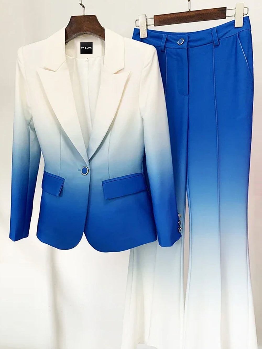 PENDENZA Blazer & Pants Set in Blue