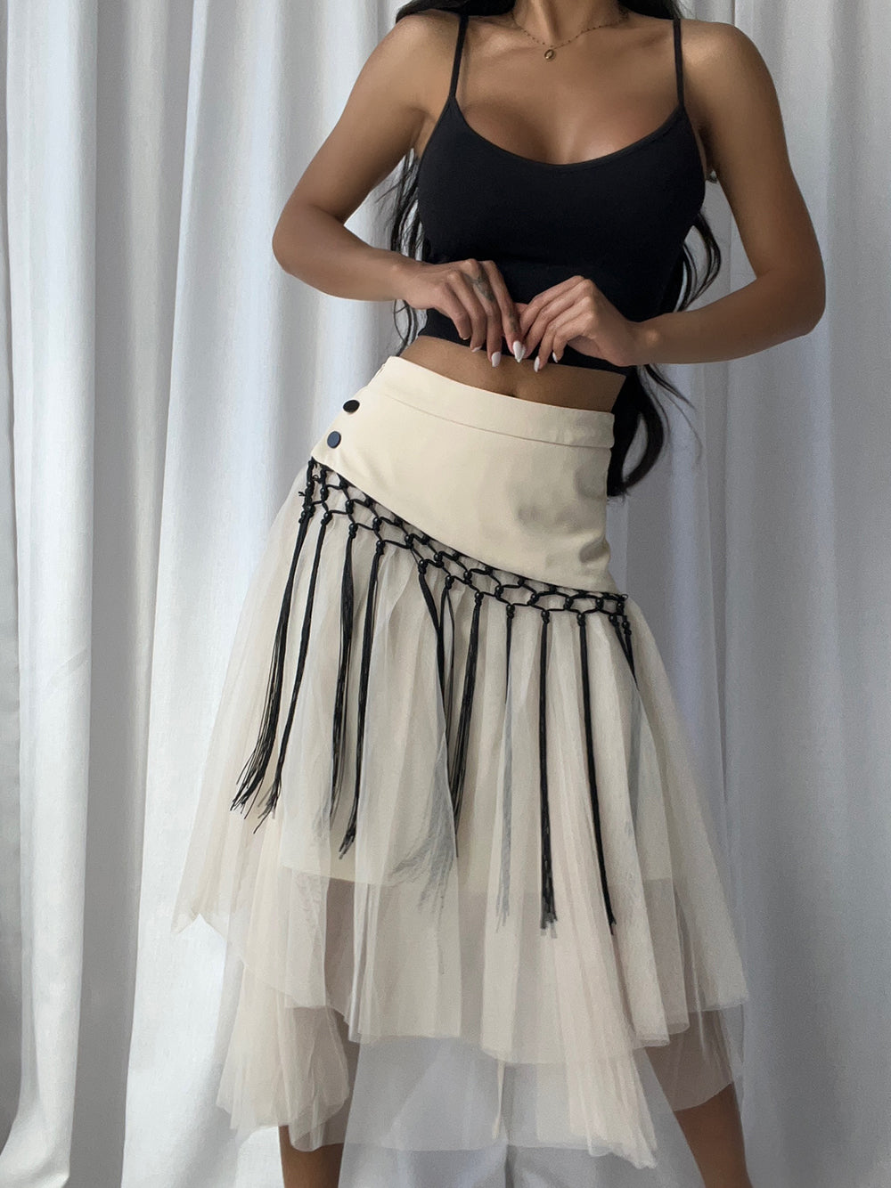 FETTEL Skirt in Apricot