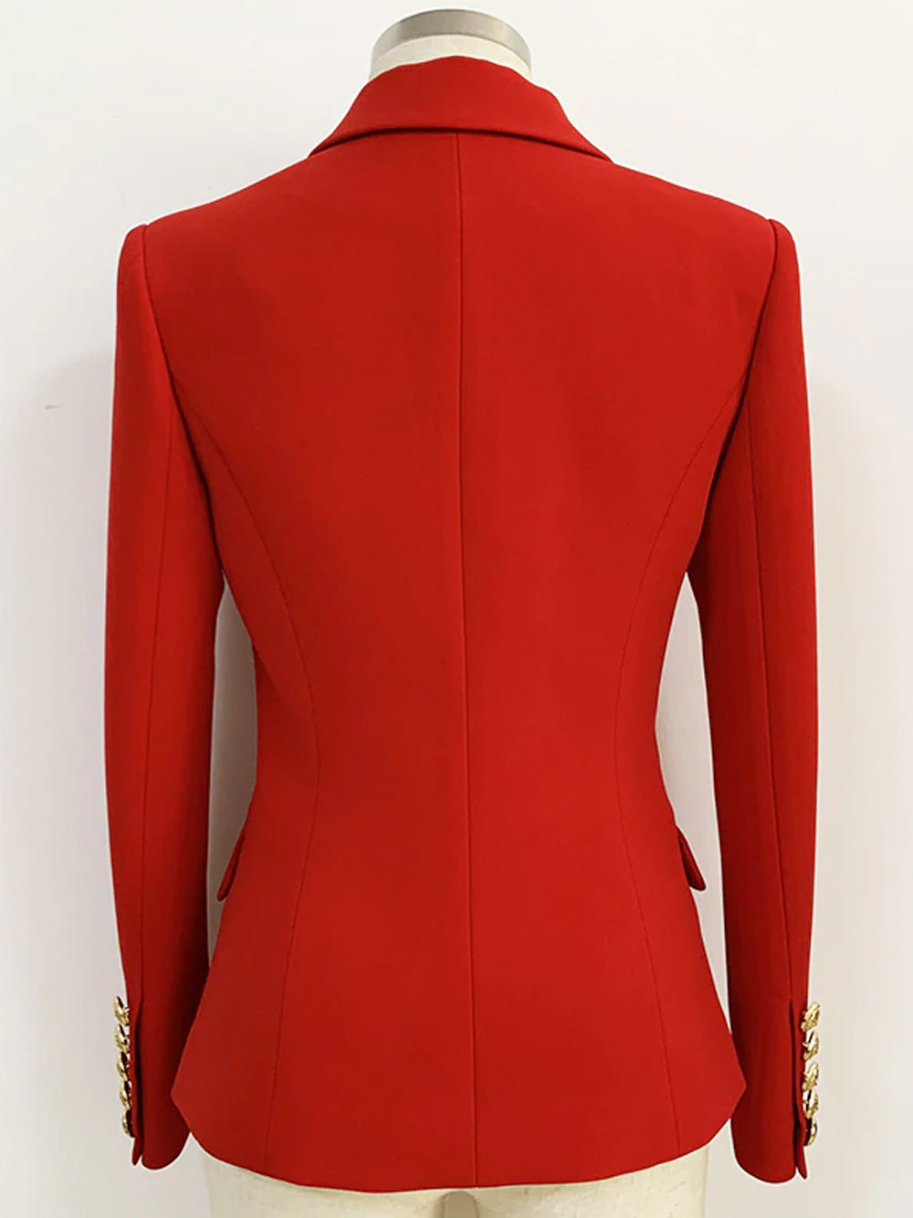 PENELOPE Zweireihiger Blazer in Rot