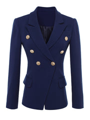 Blazer cruzado PENELOPE en azul