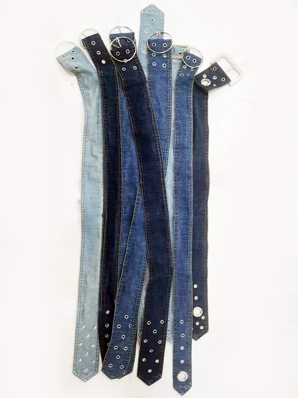 FIBIA Gürtel Denim Minirock