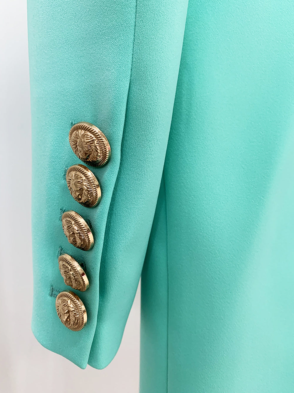 KAJENE Blazer Dress in Turquoise