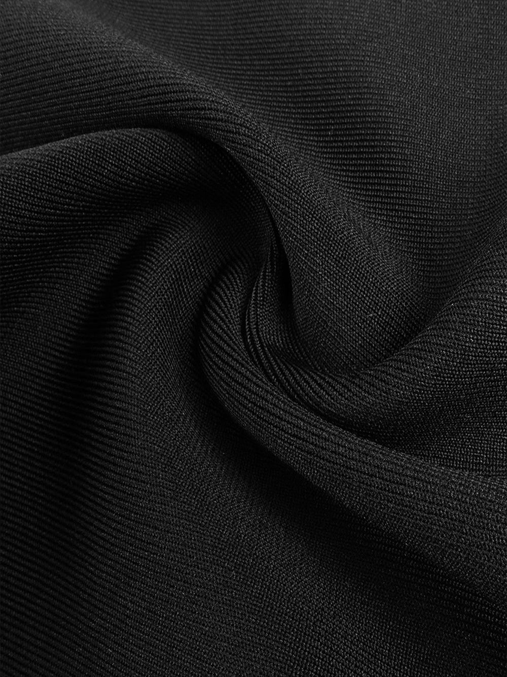 AIJA Midikleid in Schwarz