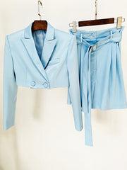 SADE Blazer- und Shorts-Set