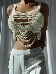 KIMBLE Pearls Top