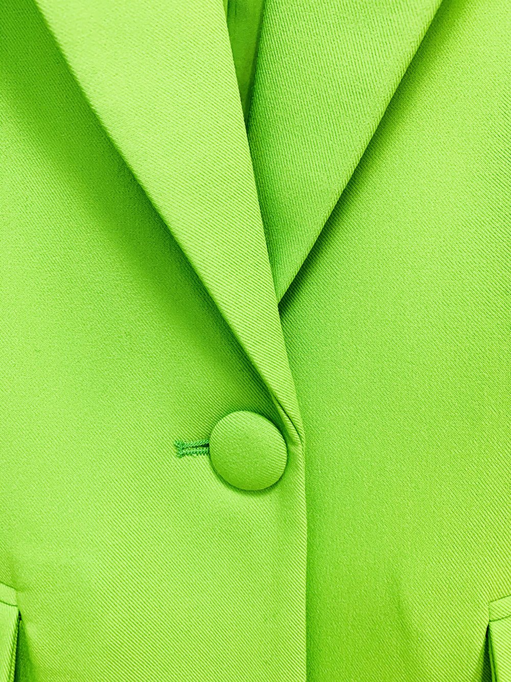 NAOMA Blazer & Flared Pants Set in Neon Green