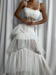 CASA Corset Tulle Gown