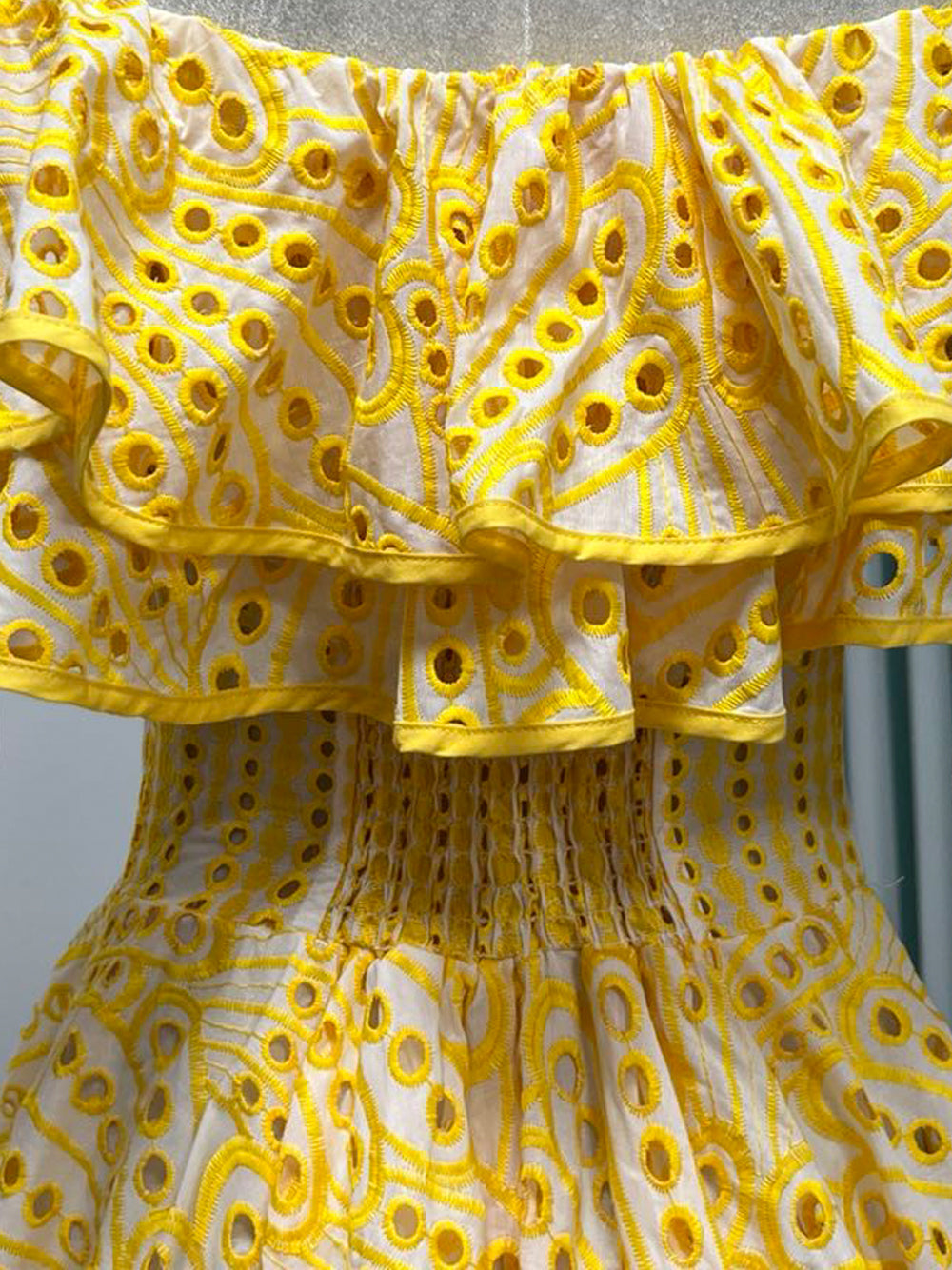 Minivestido amarillo MINELE