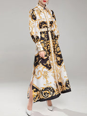 ALORA Printed Maxi Dress