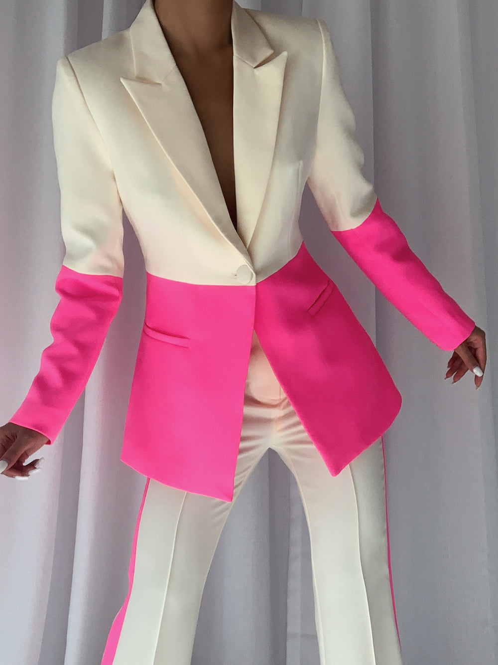 Conjunto de blazer y pantalón PETELE 