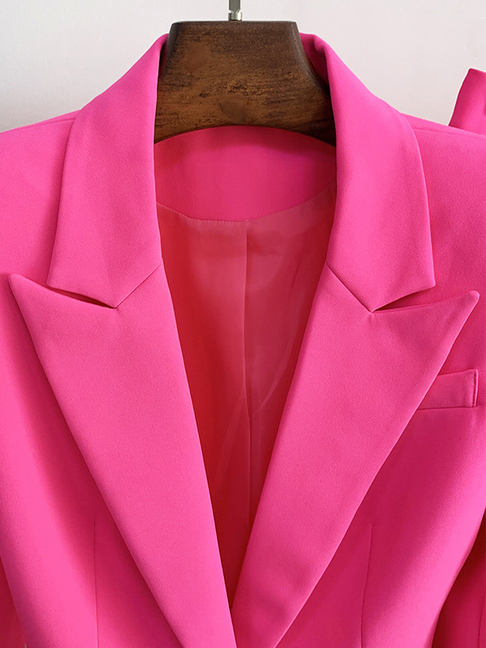 NAOMA Blazer &amp; Schlaghose Set in Pink