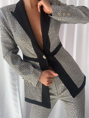 Conjunto de blazer y pantalón CHIRA