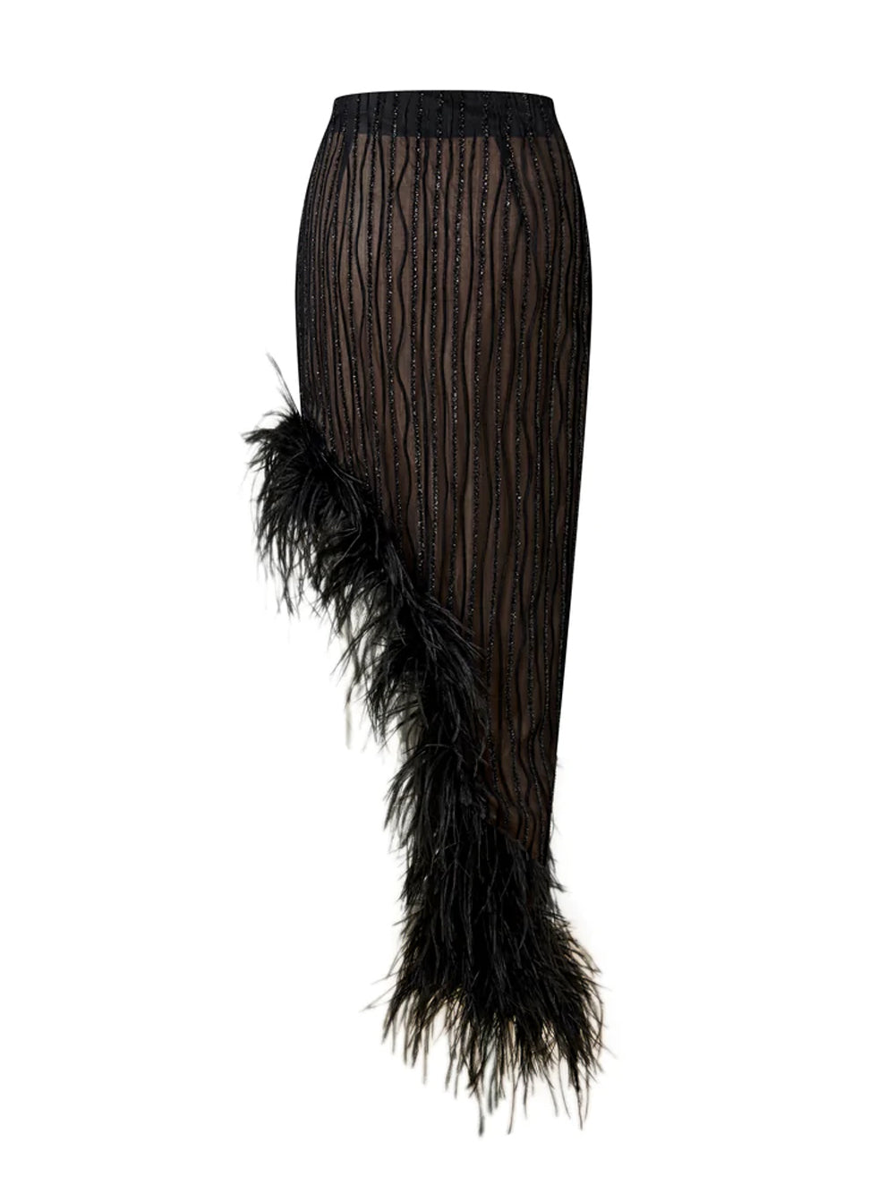 SIA Feathers Skirt