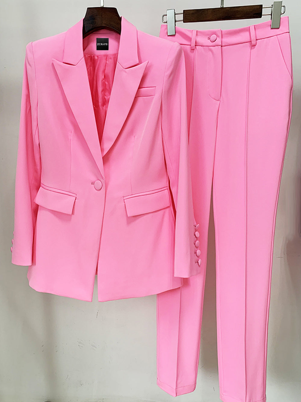 Conjunto de blazer y pantalón METUKA