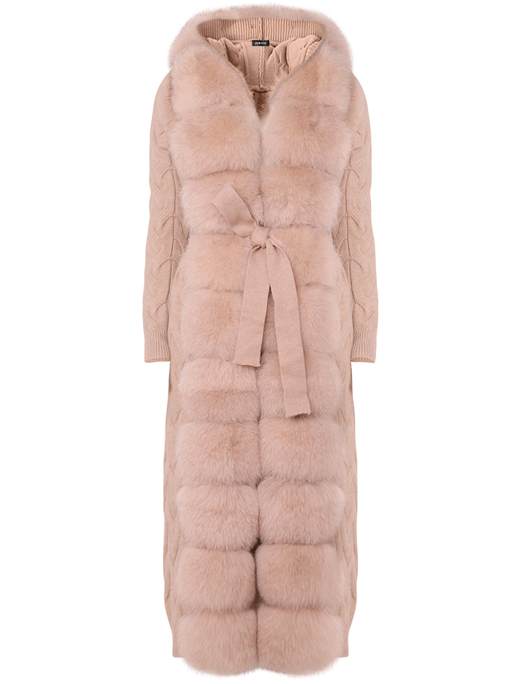 CAVO Fur & Cashmere Cardigan