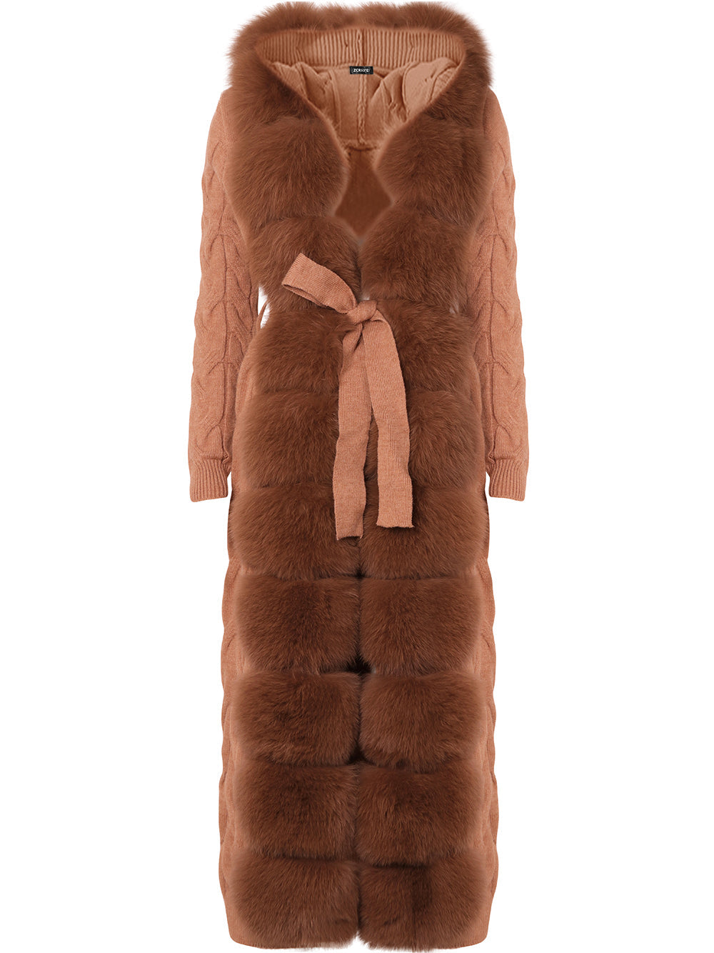 CAVO Fur & Cashmere Cardigan