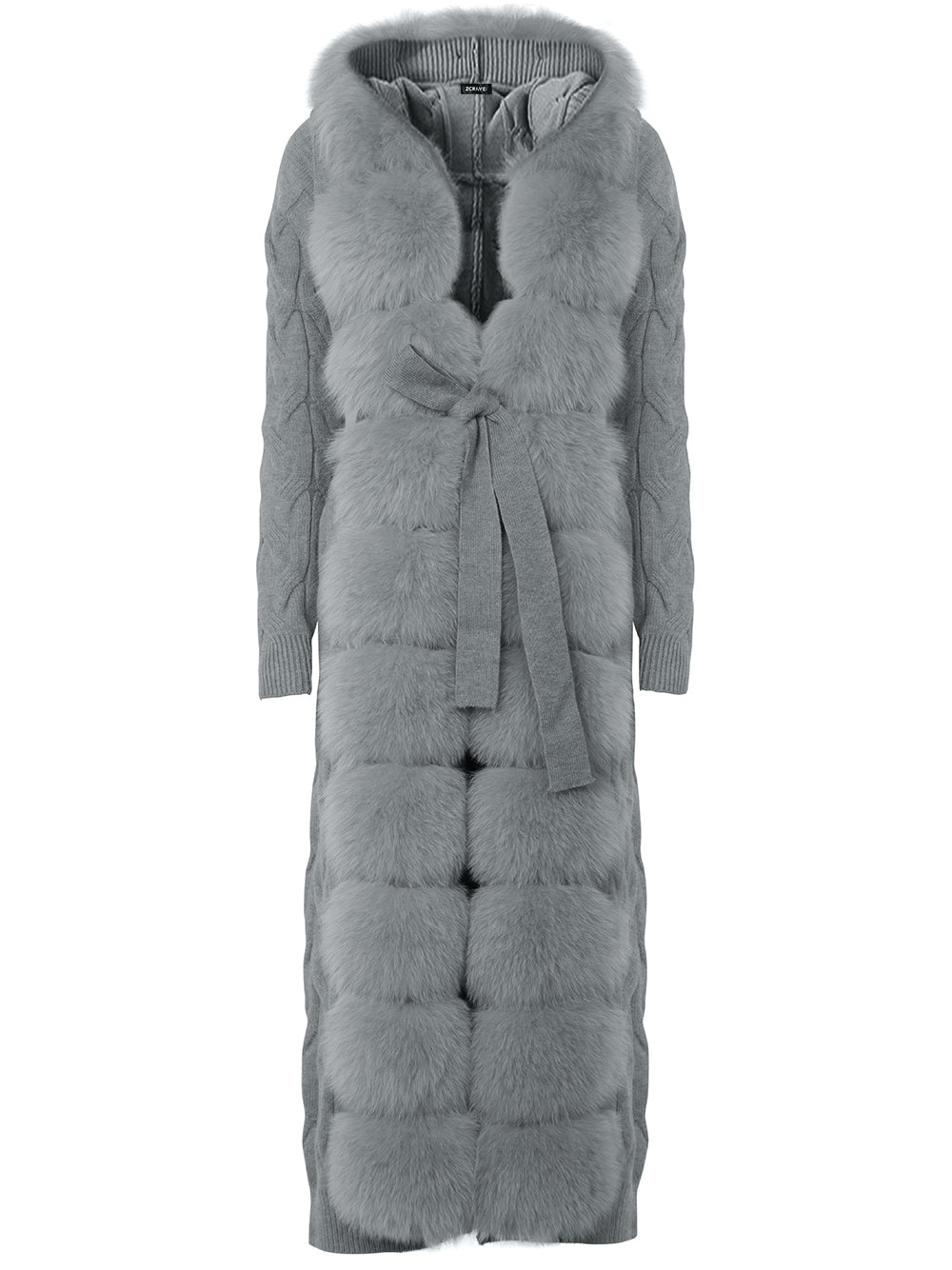 CAVO Fur & Cashmere Cardigan