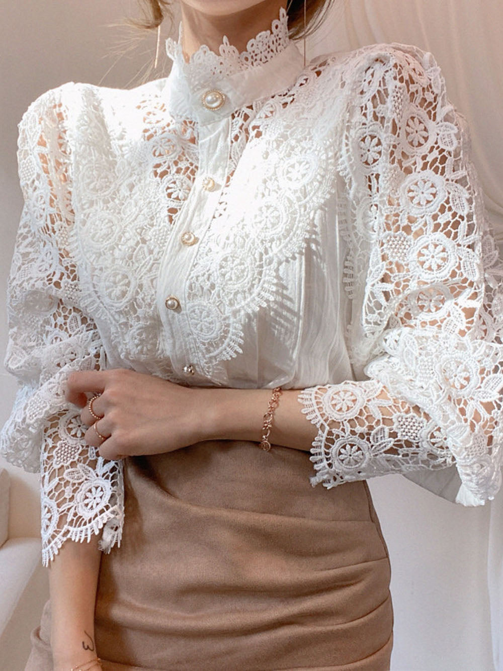 SUANNE Lace Blouse