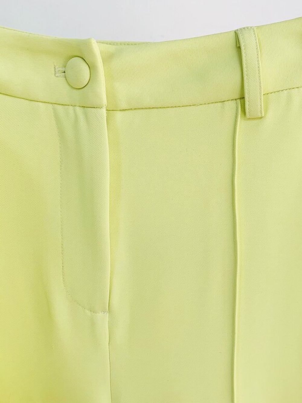 NAOMA Blazer & Flared Pants Set in Lime