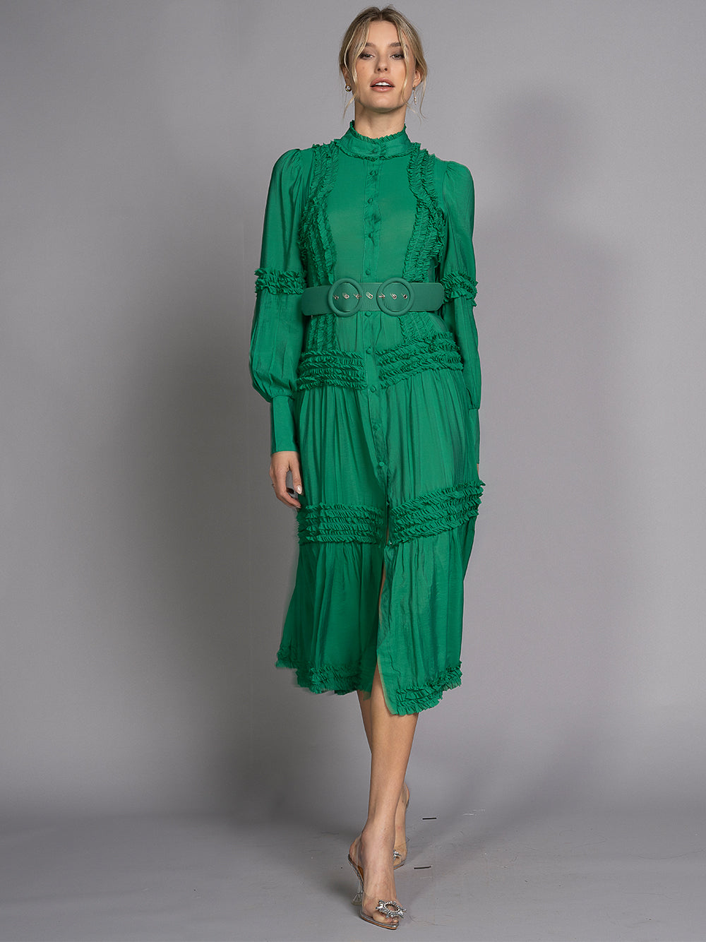 JADE Maxi Dress in Green