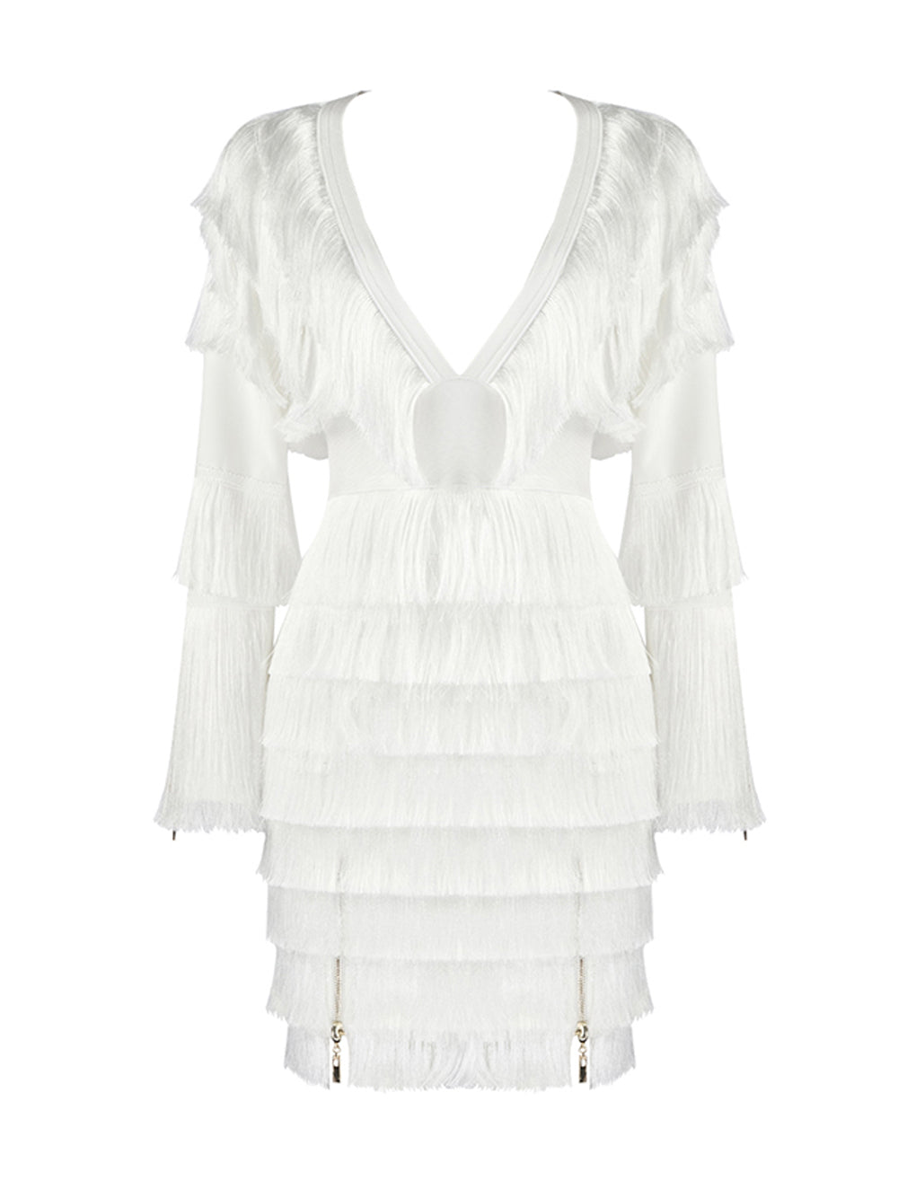 DONDI Fringed Mini Dress