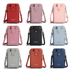 Mobile Phone PU Bag Shoulder Crossbody
