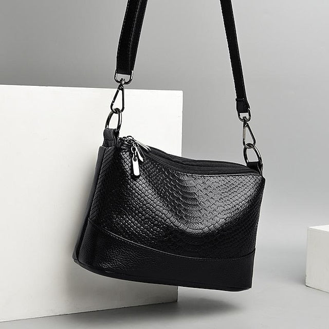 Leather Hobo Crossbody Bag Shoulder PU