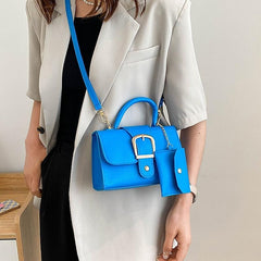 Daily Handbag Leather PU Crossbody Bag Durable