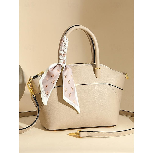 Holiday Office Bag Daily Handbag PU Bucket Leather