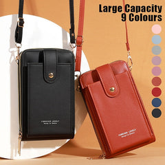 Mobile Phone PU Bag Shoulder Crossbody