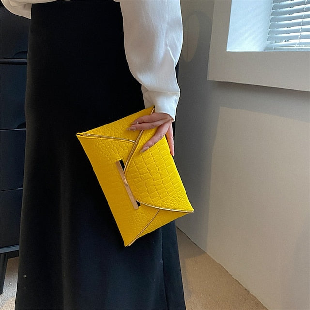 Bags Leather Clutch PU for Bridal Evening
