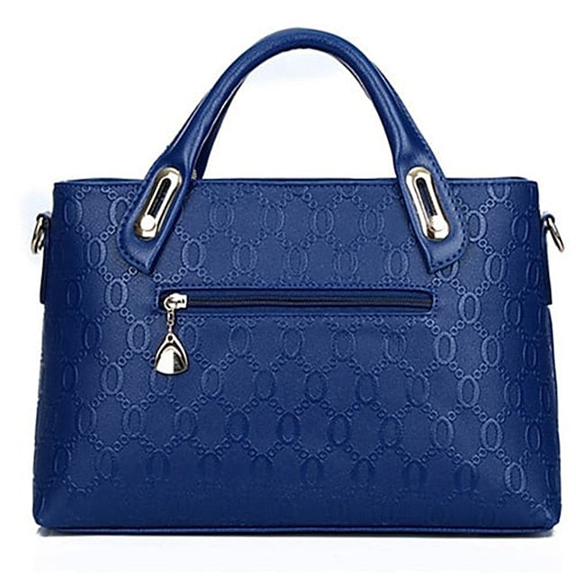 4 Bag Leather Purse PU Pieces Set