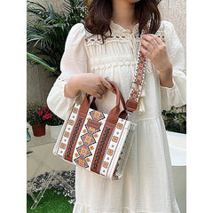 Ethnic Bag Vintage-Inspired Tote Print Boho