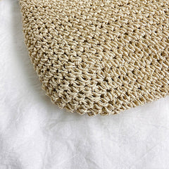 Summer Crossbody Woven Boho Natural Bag Straw