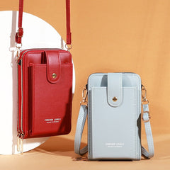 Mobile Phone PU Bag Shoulder Crossbody