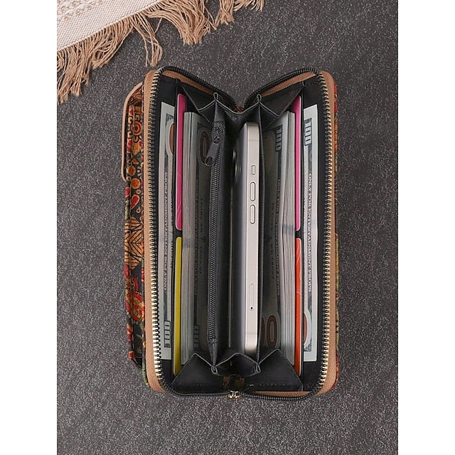 Vintage Adjustable Boho Phone Bag with Crossbody