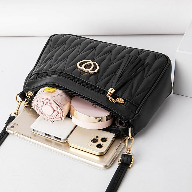 Shoulder Crossbody PU Bag Leather Hobo