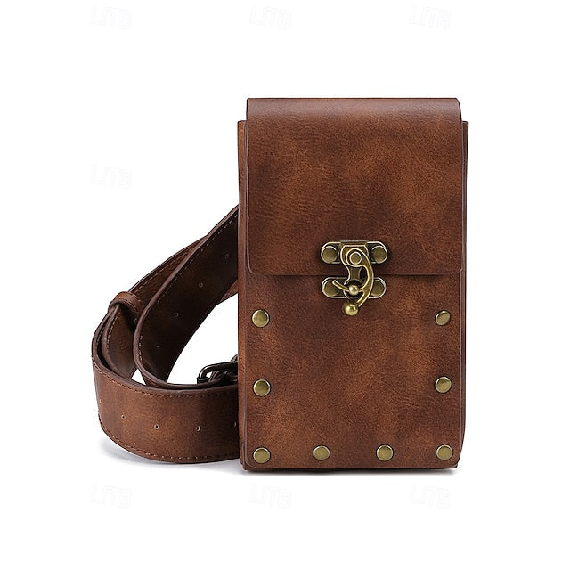 Faux with Leather Western Bag Bohemian Waist