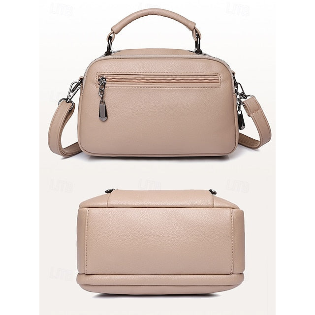 Crossbody Leather Faux Bag