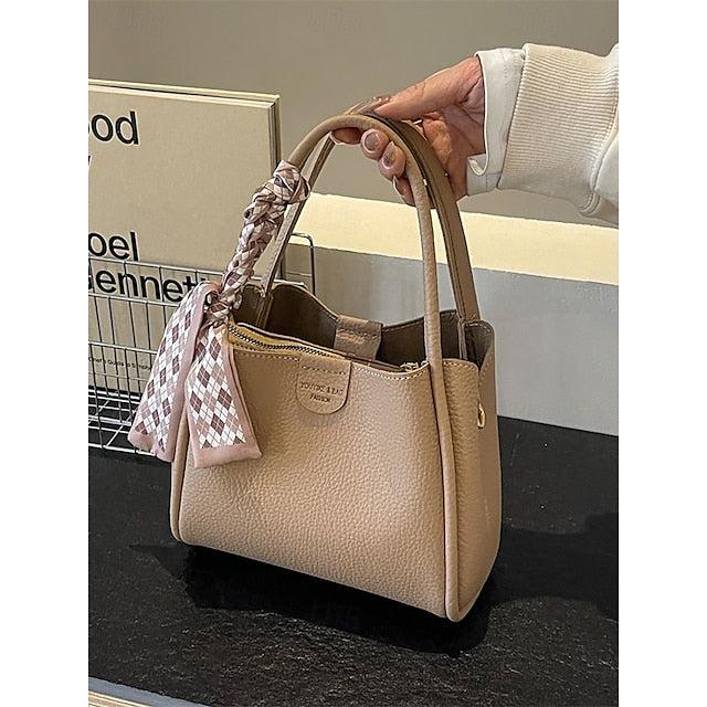 Handbag Bag Bags Shoulder Crossbody Bucket PU