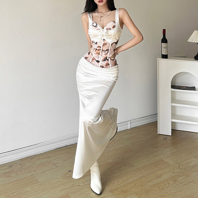 Upper Garment And Half-Length Skirt Set
