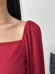 Long-Sleeved Body-Hugging Dress