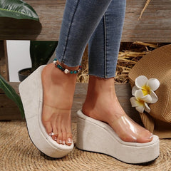 Cross Platform Flip-Flop Sandals