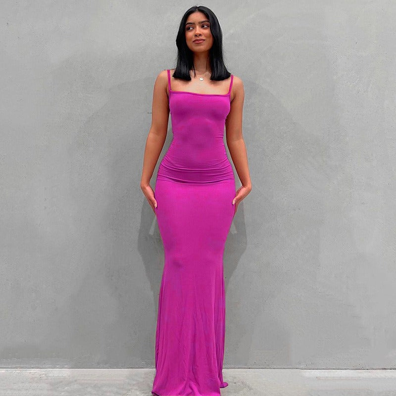 Fitted Halter Dress