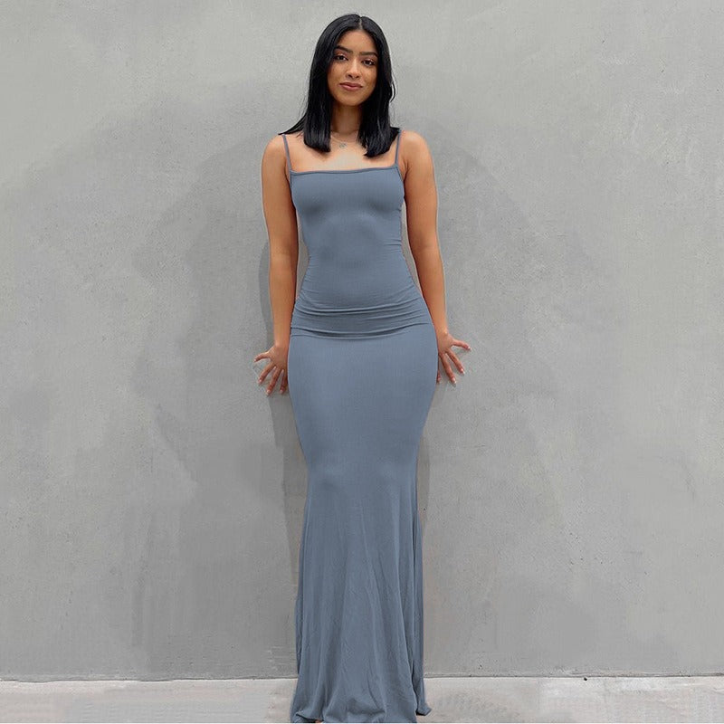 Fitted Halter Dress