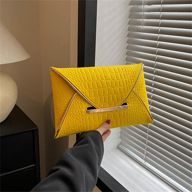 Bags Leather Clutch PU for Bridal Evening